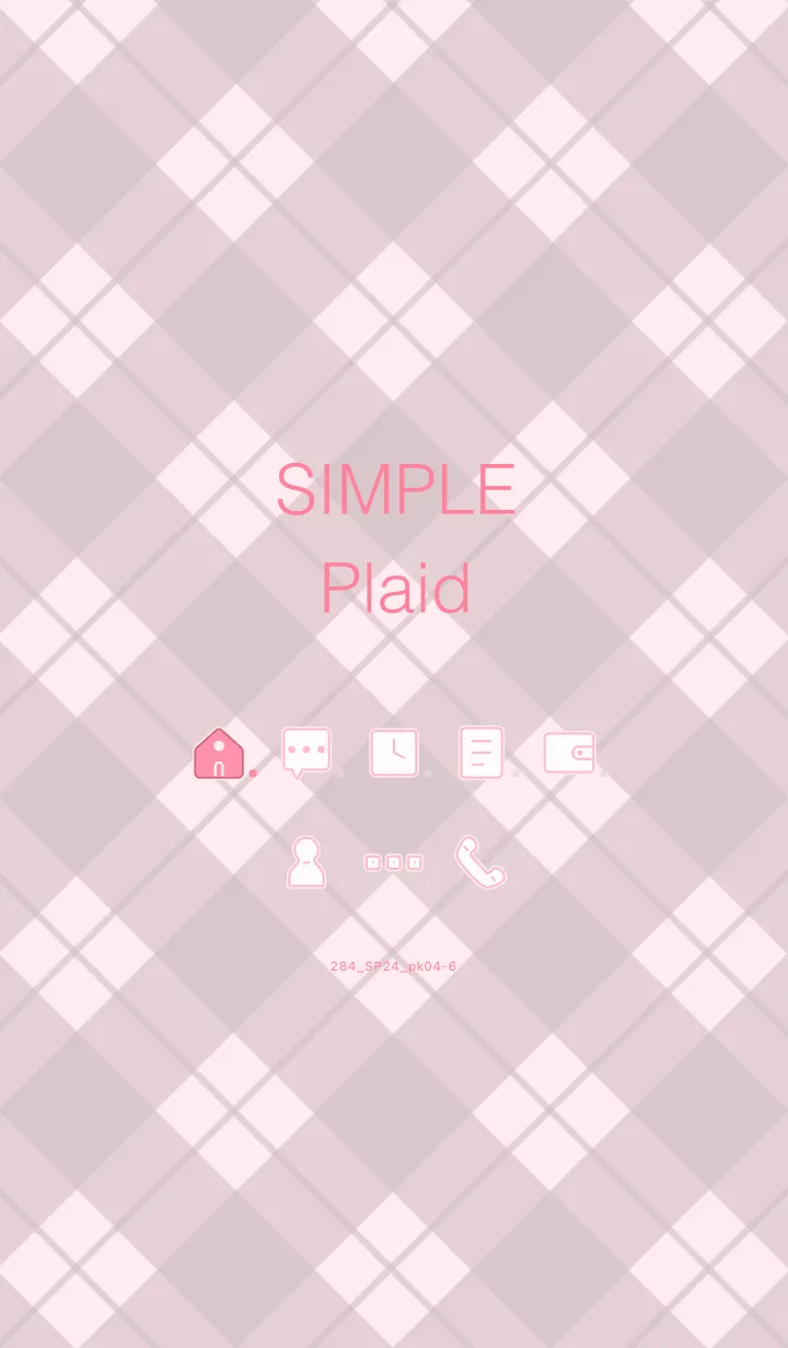 [LINE着せ替え] 284.24_ピンク4-6の画像1