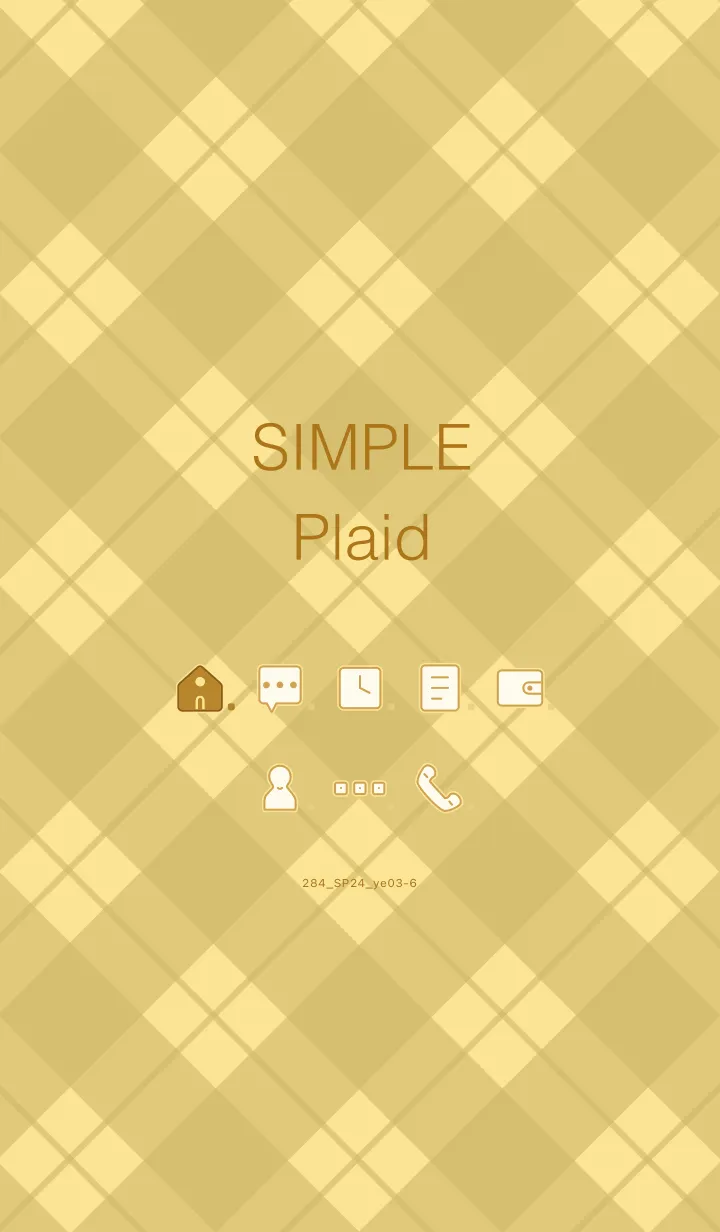 [LINE着せ替え] 284.24_イエロー3-6の画像1