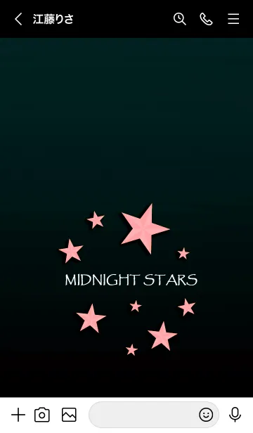 [LINE着せ替え] ミッドナイトスターズ 33の画像3