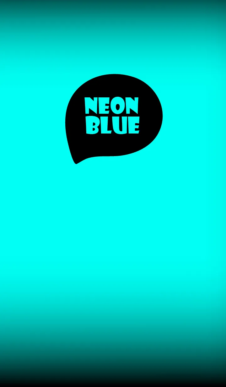 [LINE着せ替え] Neon Blue And Black Vr.10 (JP)の画像1