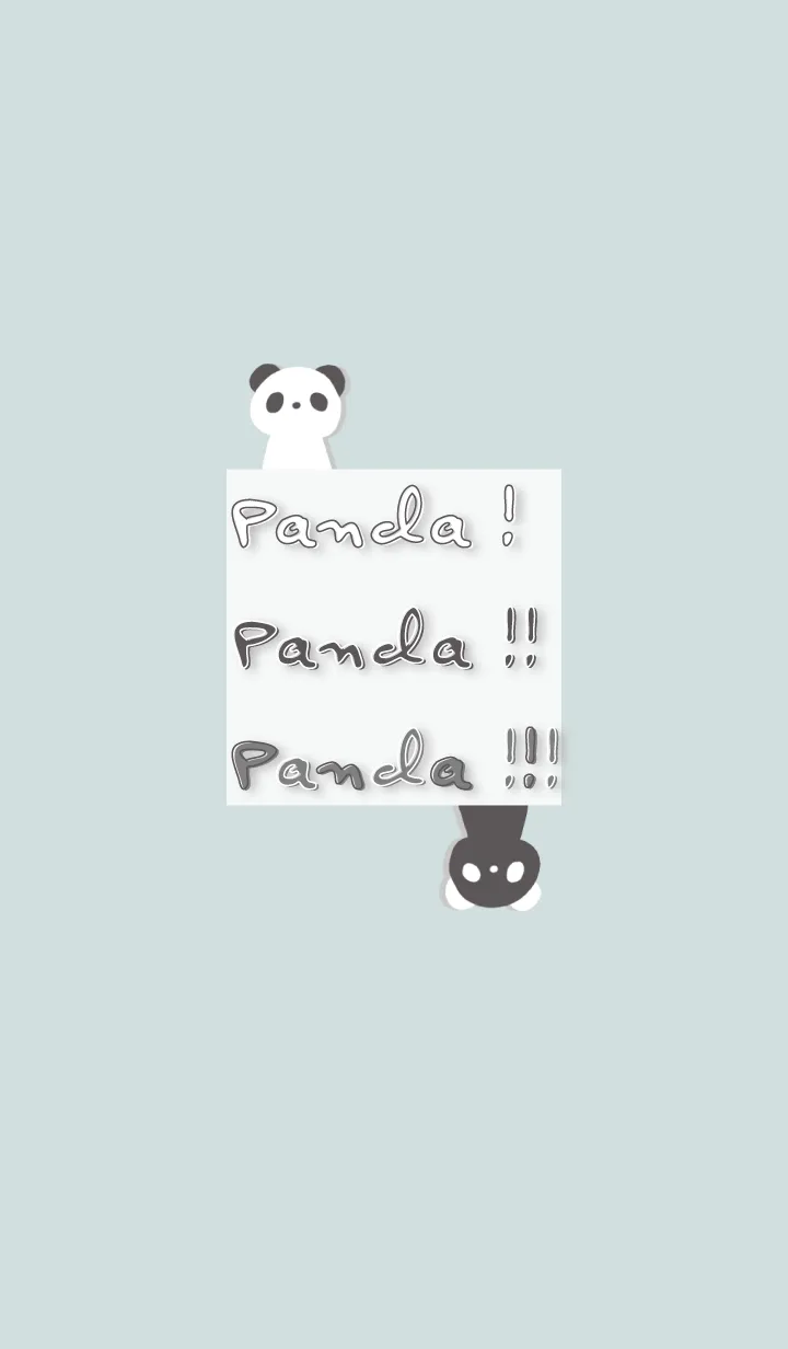 [LINE着せ替え] ぱんだ ！ パンダ ！！ Panda ！！！の画像1