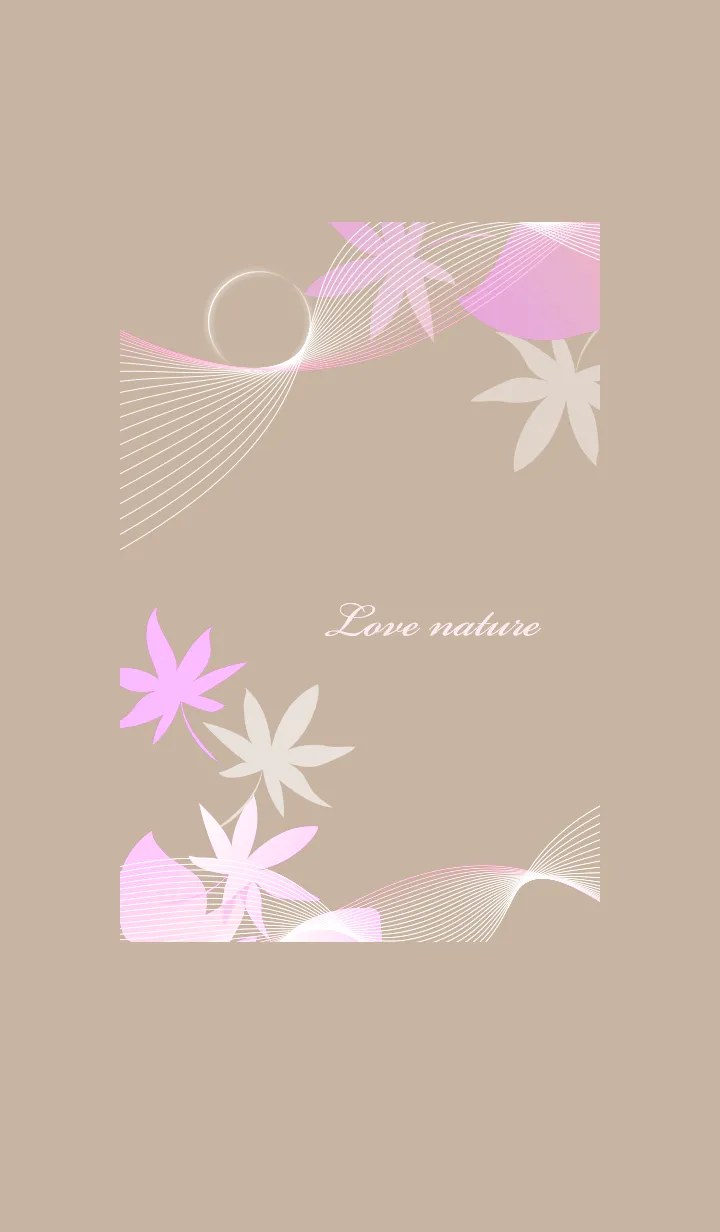 [LINE着せ替え] ～ナチュラル♥ブラウン33_1～の画像1