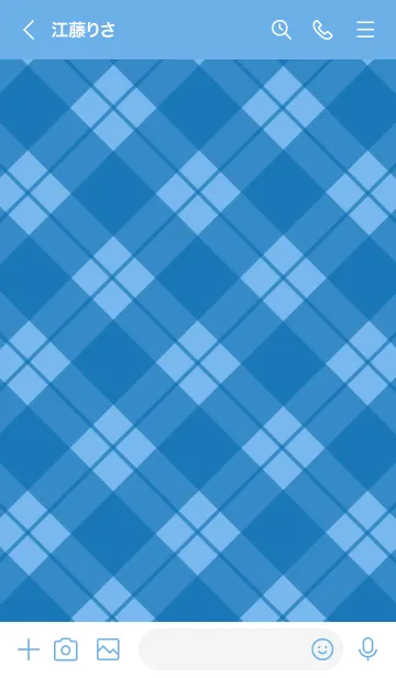 [LINE着せ替え] 684.25_ブルー1-9の画像3