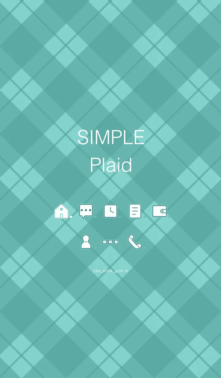 [LINE着せ替え] 284.24_グリーン7-9の画像1