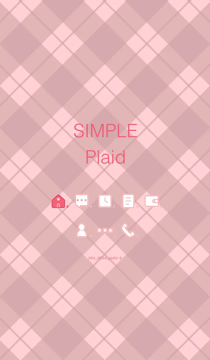 [LINE着せ替え] 284.24_ピンク2-9の画像1