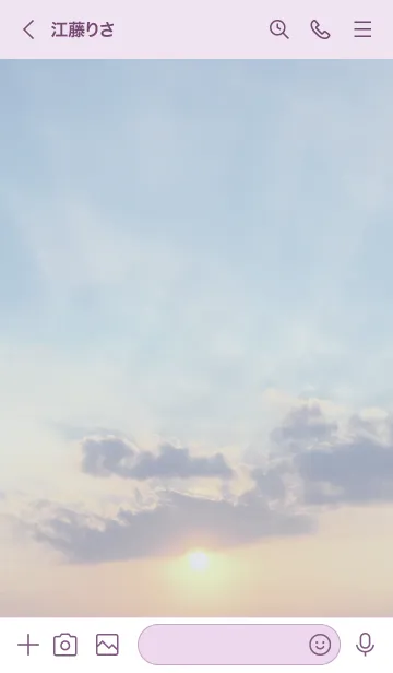 [LINE着せ替え] ～STEP★パープル06_1～の画像3