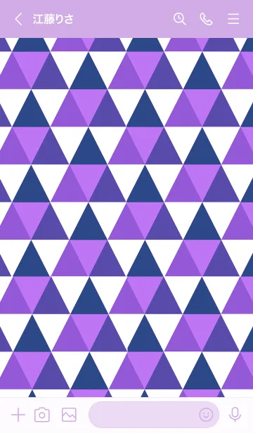 [LINE着せ替え] トライアングル 34の画像3