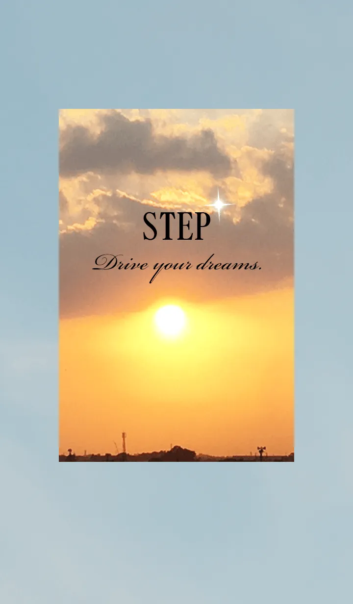 [LINE着せ替え] ～STEP★ブルーグレー05_1～の画像1