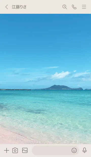 [LINE着せ替え] OCEAN ISLAND-HAWAII.MEKYM 43の画像3