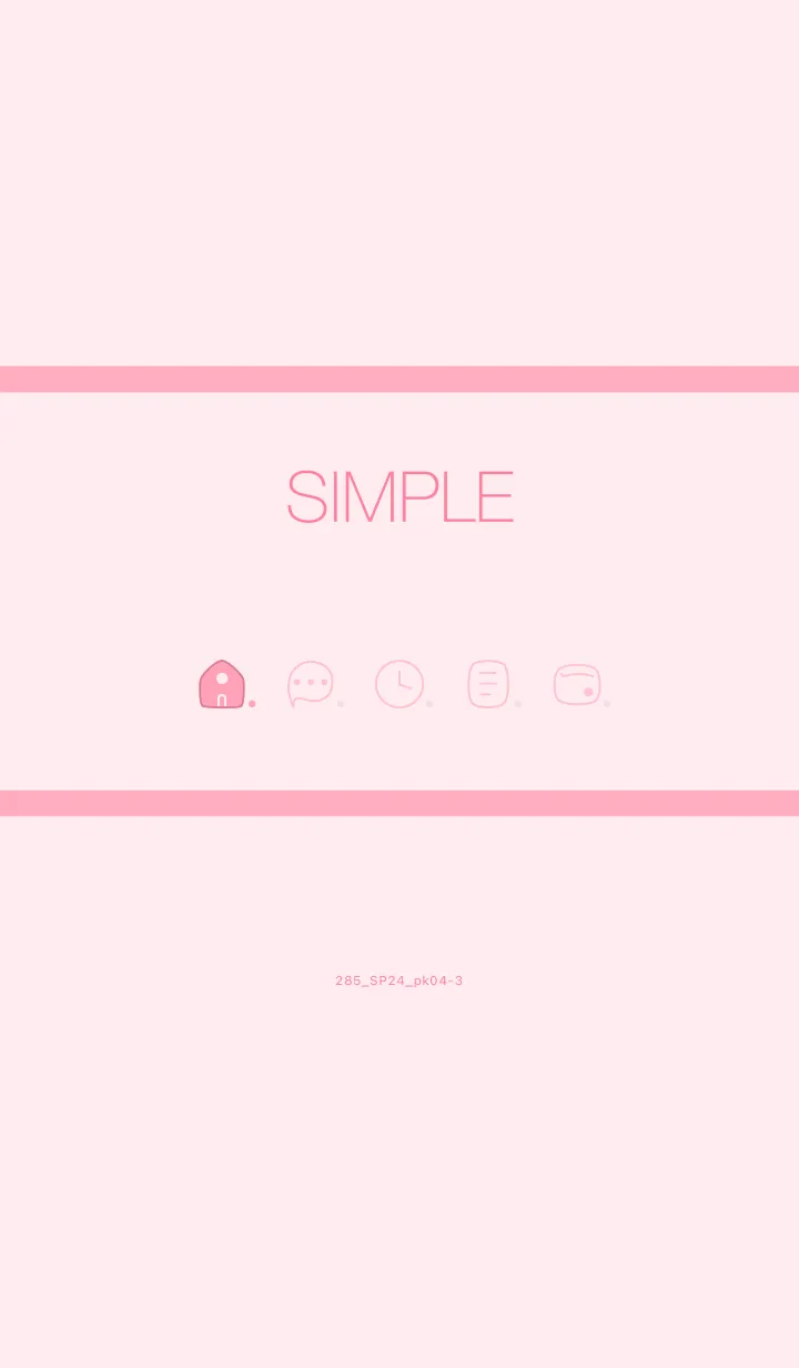 [LINE着せ替え] 285.24_ピンク4-3の画像1