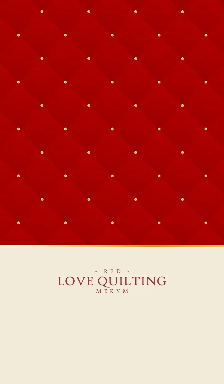 LOVE QUILTING-REDの着せ替えメイン画像