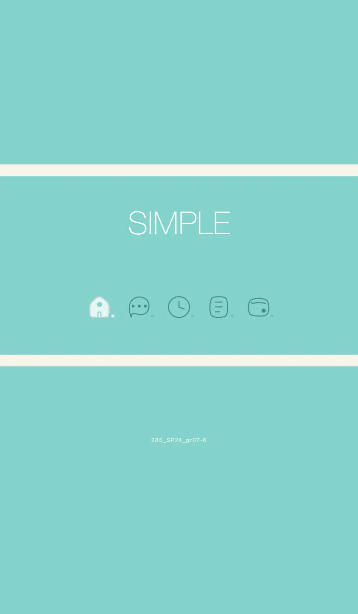 [LINE着せ替え] 285.24_グリーン7-6の画像1