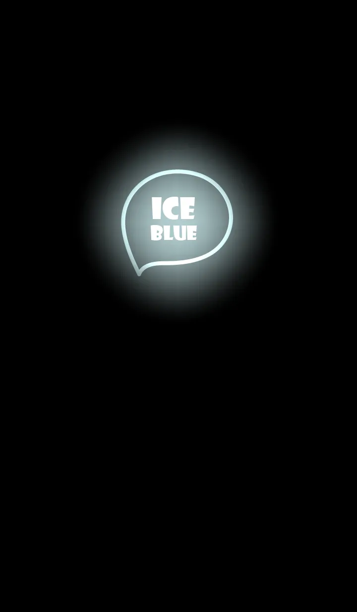 [LINE着せ替え] Ice Blue  Neon Theme Ver.6 (JP)の画像1