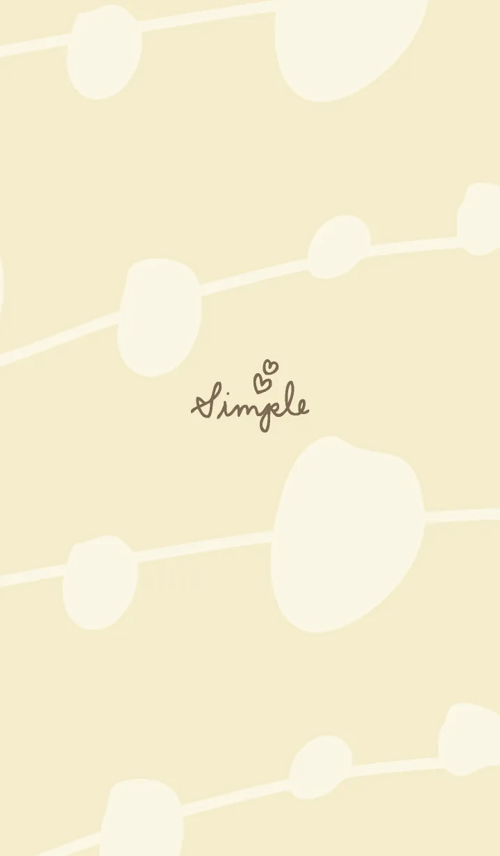 [LINE着せ替え] シンプル 有機的27の画像1