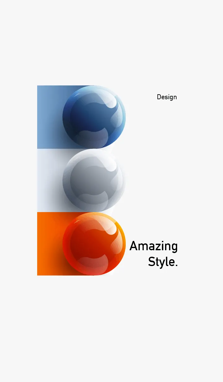 [LINE着せ替え] 現代の3Dボールの画像1