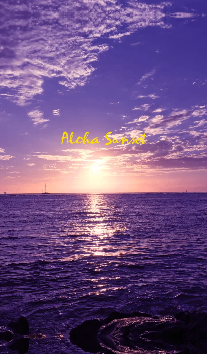 [LINE着せ替え] ALOHA Sunset 25の画像1