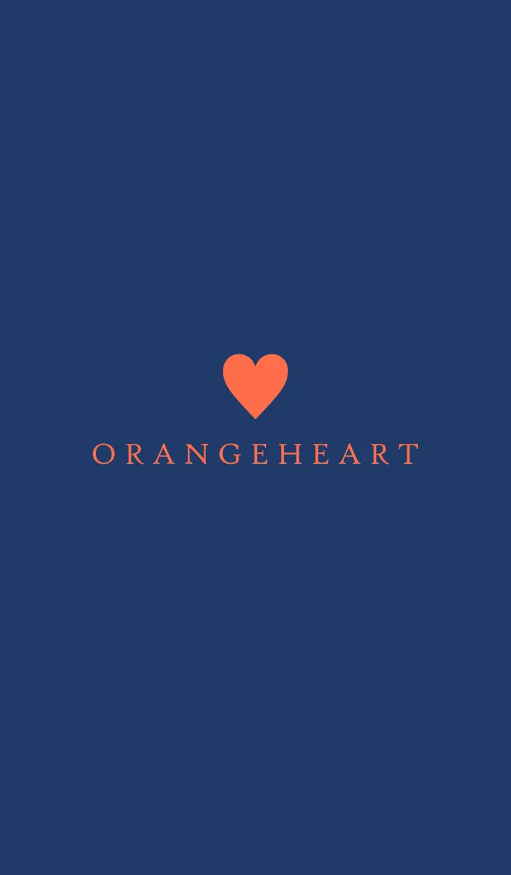 [LINE着せ替え] ORANGE HEART - 2 -の画像1