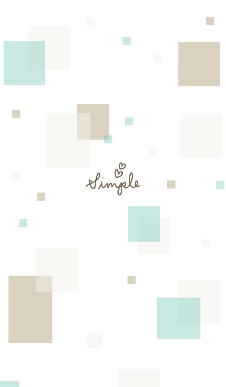 [LINE着せ替え] 四角たくさん27の画像1