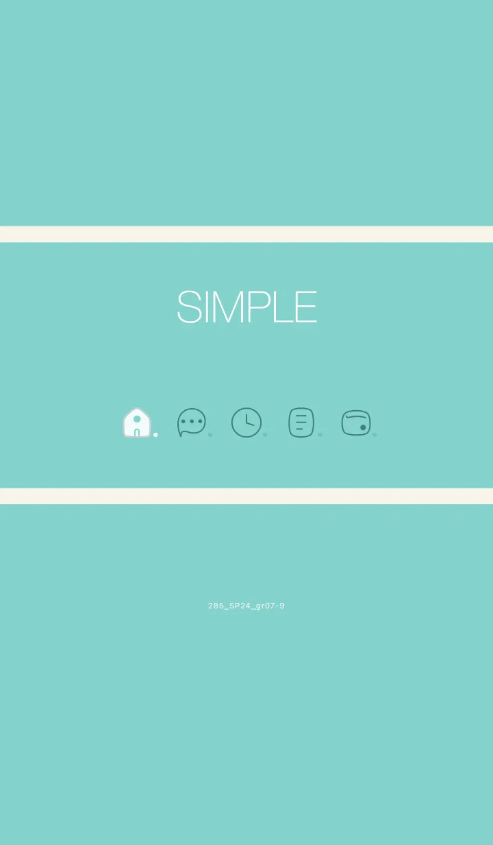 [LINE着せ替え] 285.24_グリーン7-9の画像1