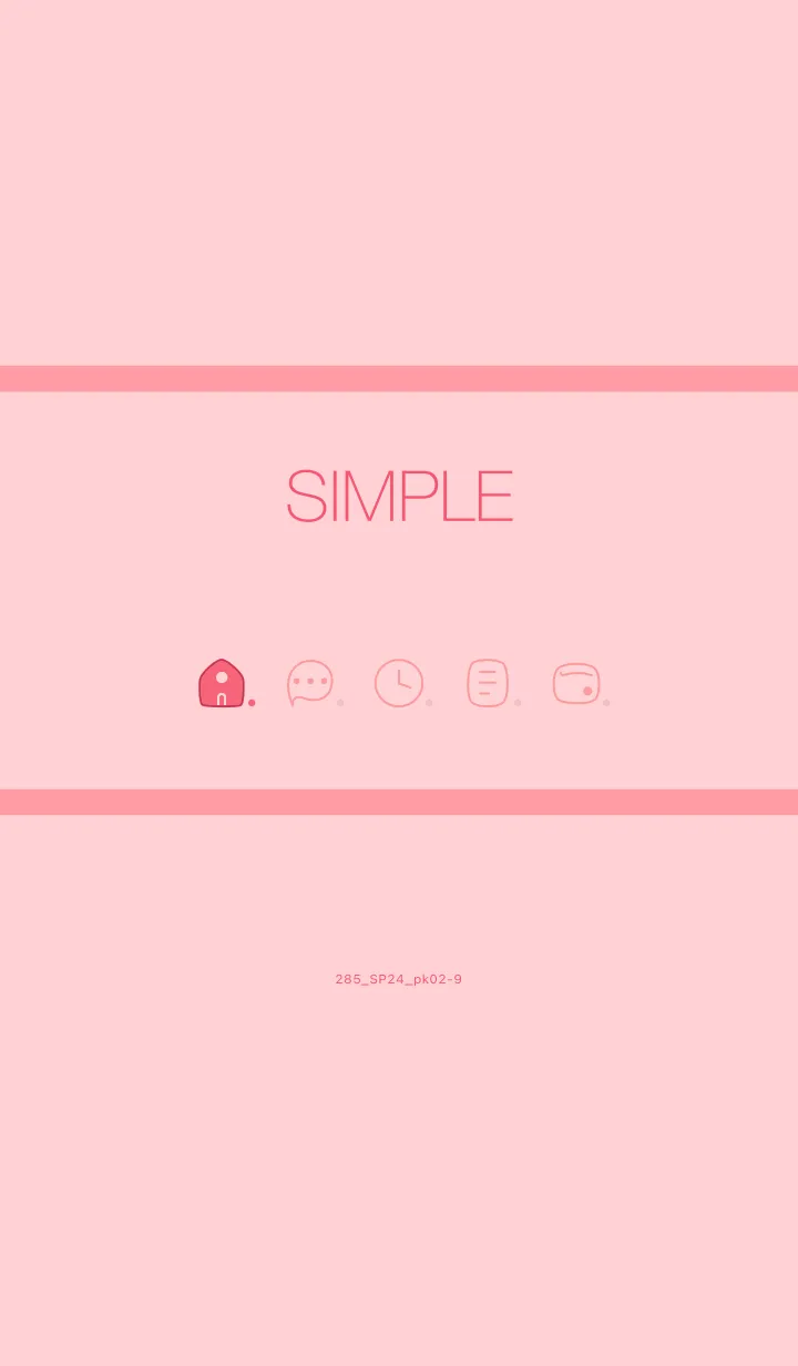 [LINE着せ替え] 285.24_ピンク2-9の画像1