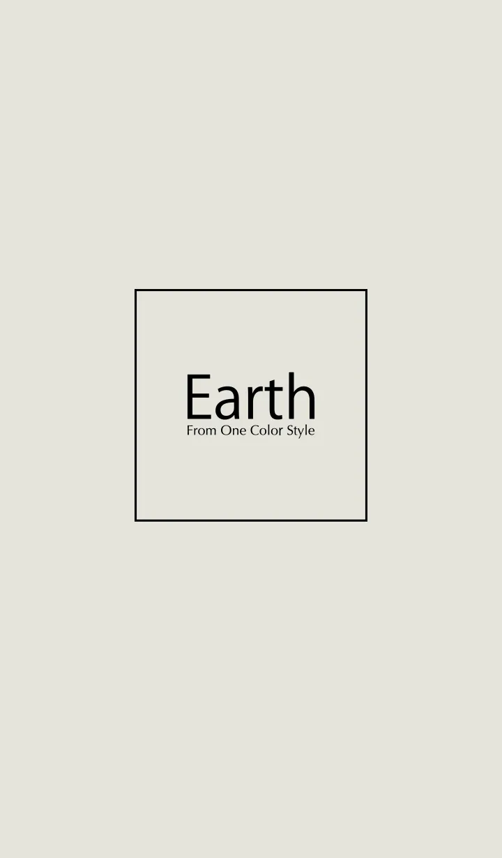 [LINE着せ替え] Earth ／アースアイボリーの画像1