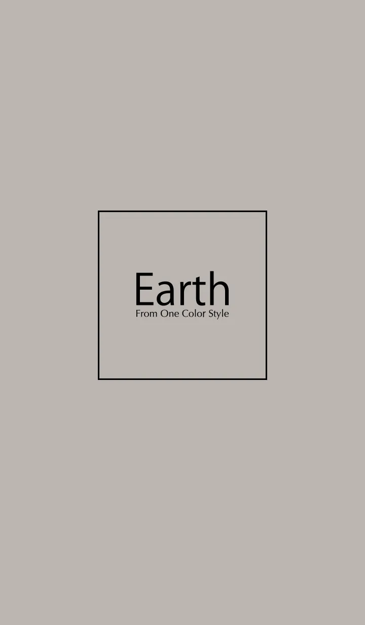 [LINE着せ替え] Earth ／アースグレーの画像1