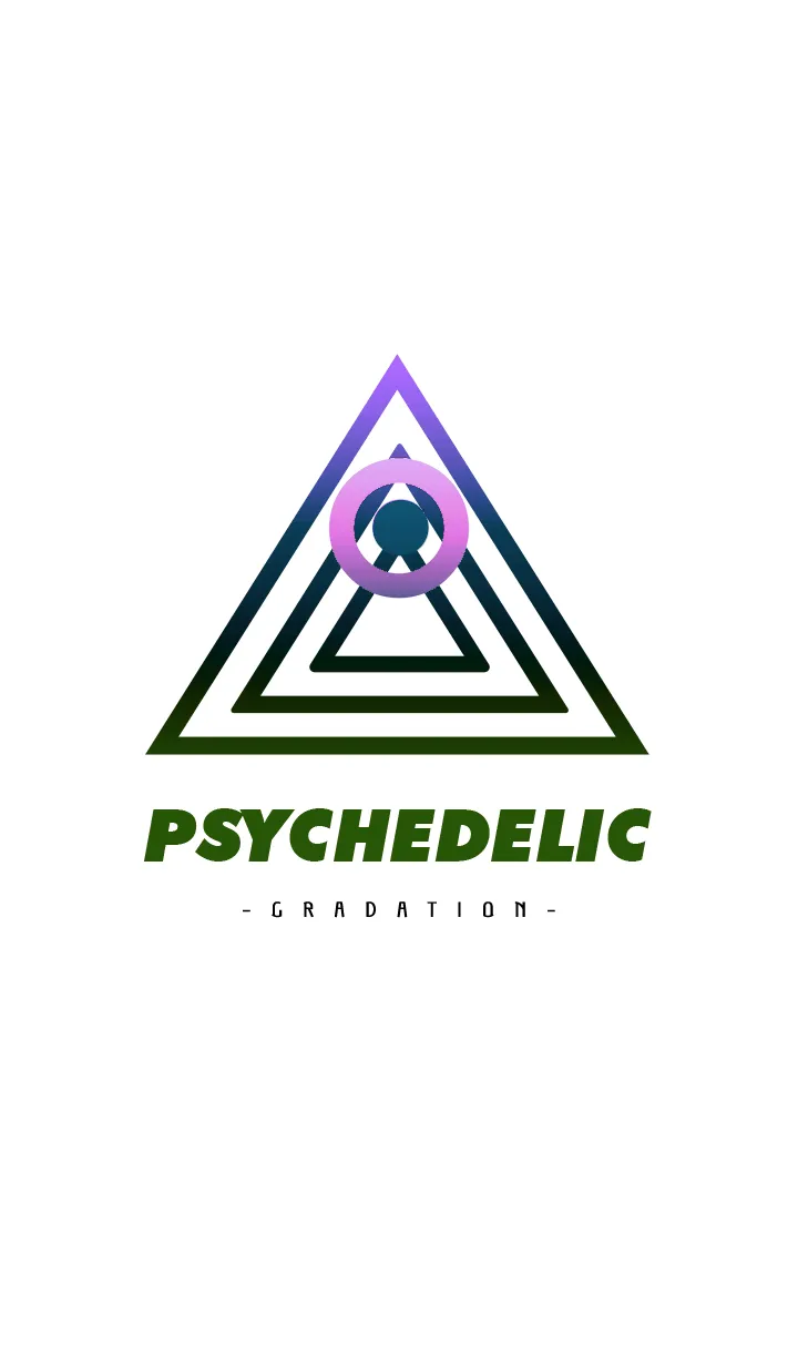 [LINE着せ替え] サイケデリック-グラデーション- 56の画像1