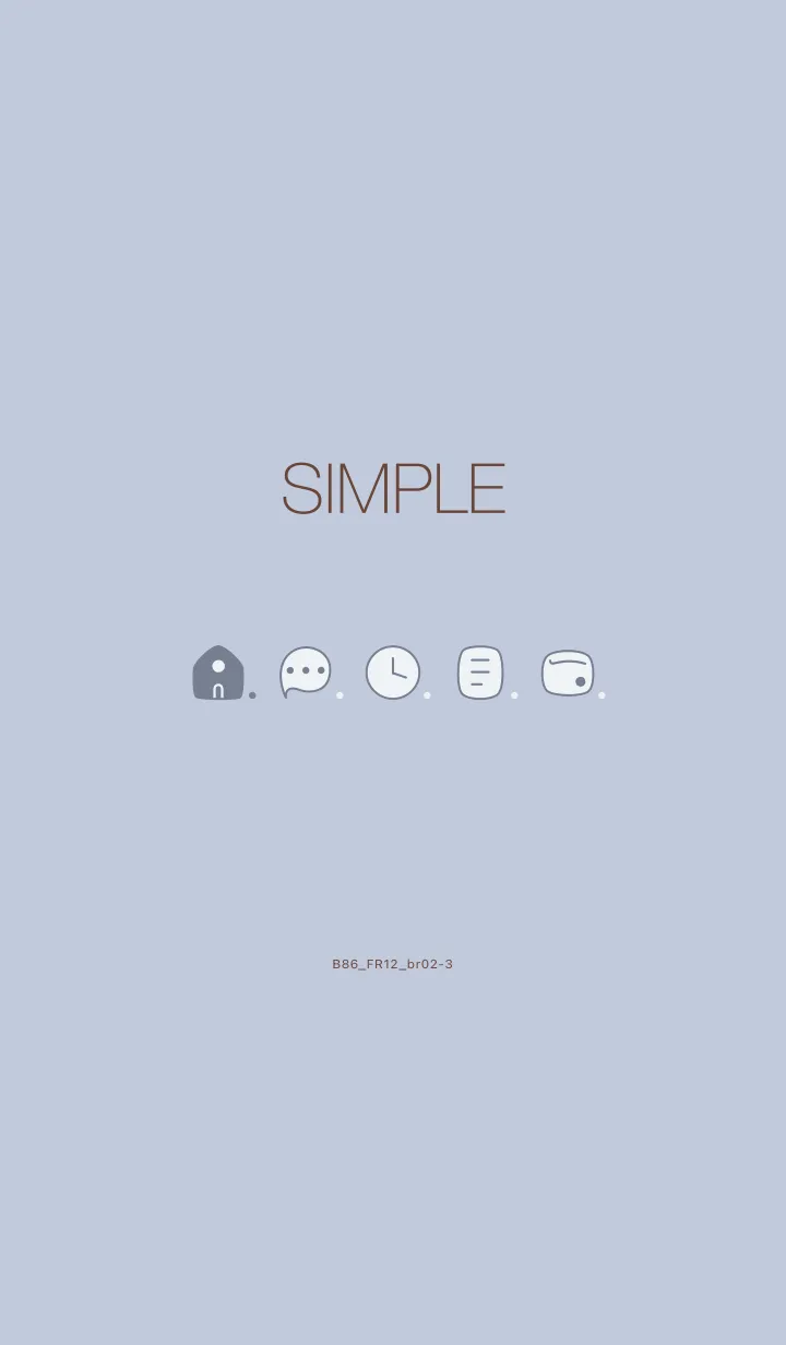 [LINE着せ替え] B86.12_ホワイトアッシュ ブラウン2-3の画像1