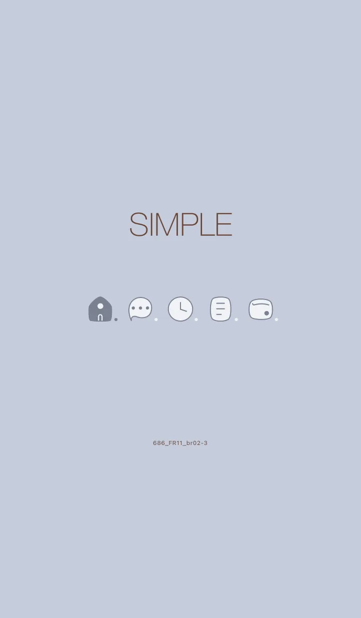 [LINE着せ替え] 686.11_ホワイトアッシュ ブラウン2-3の画像1
