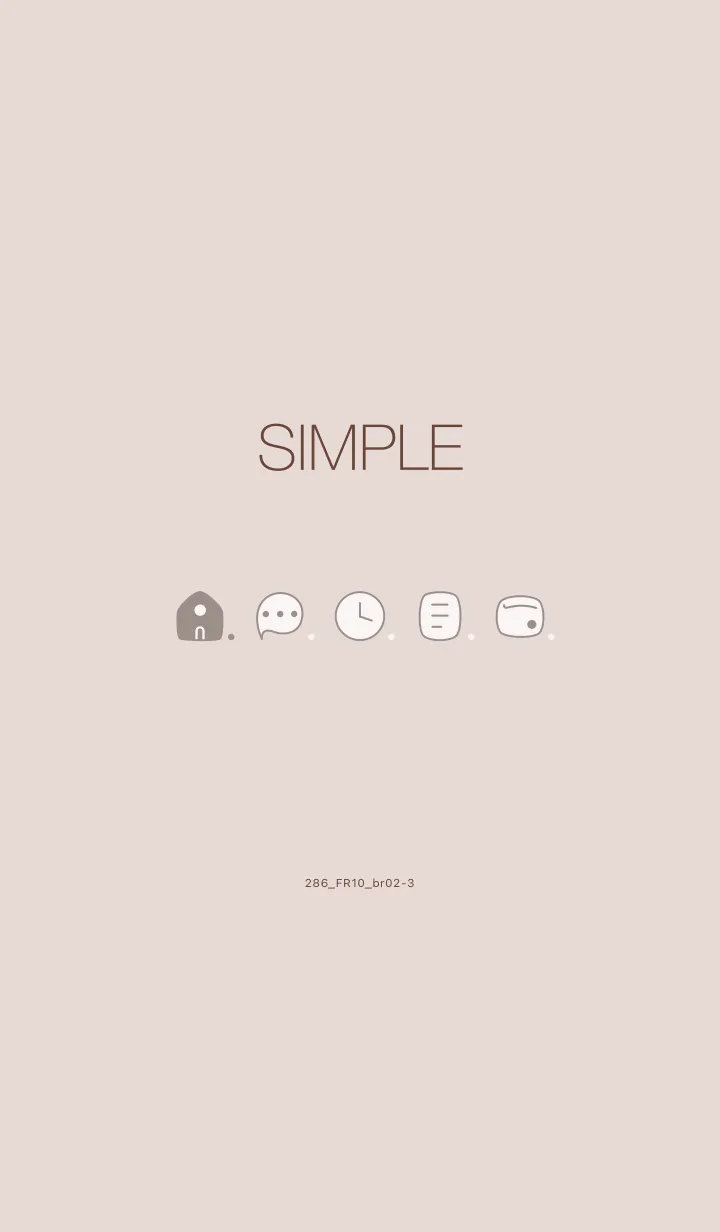 [LINE着せ替え] 286.10_ベージュ ブラウン2-3の画像1