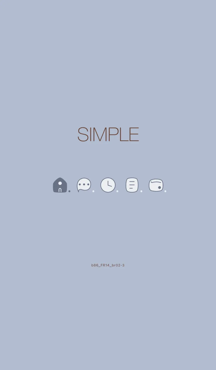 [LINE着せ替え] b86_14_ホワイトアッシュ ブラウン2-3の画像1