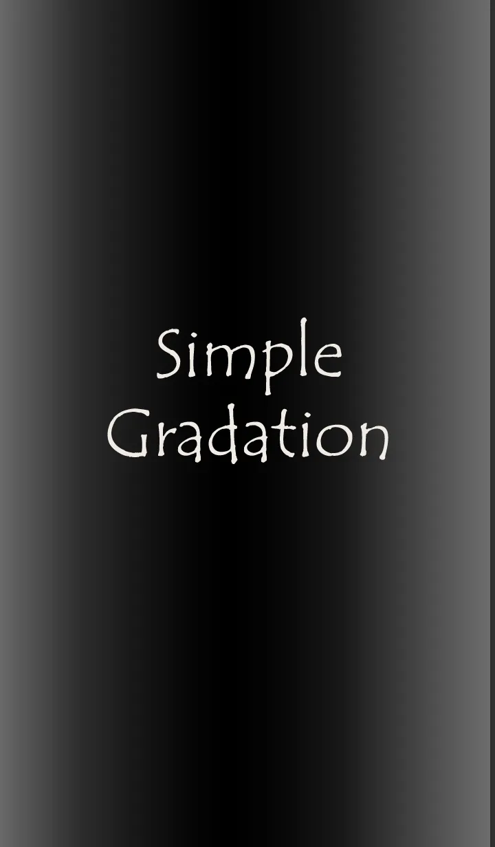 [LINE着せ替え] Simple Gradation -GlossyBlack 11-の画像1