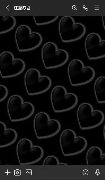 [LINE着せ替え] L O V E LOVE HEART 4の画像3