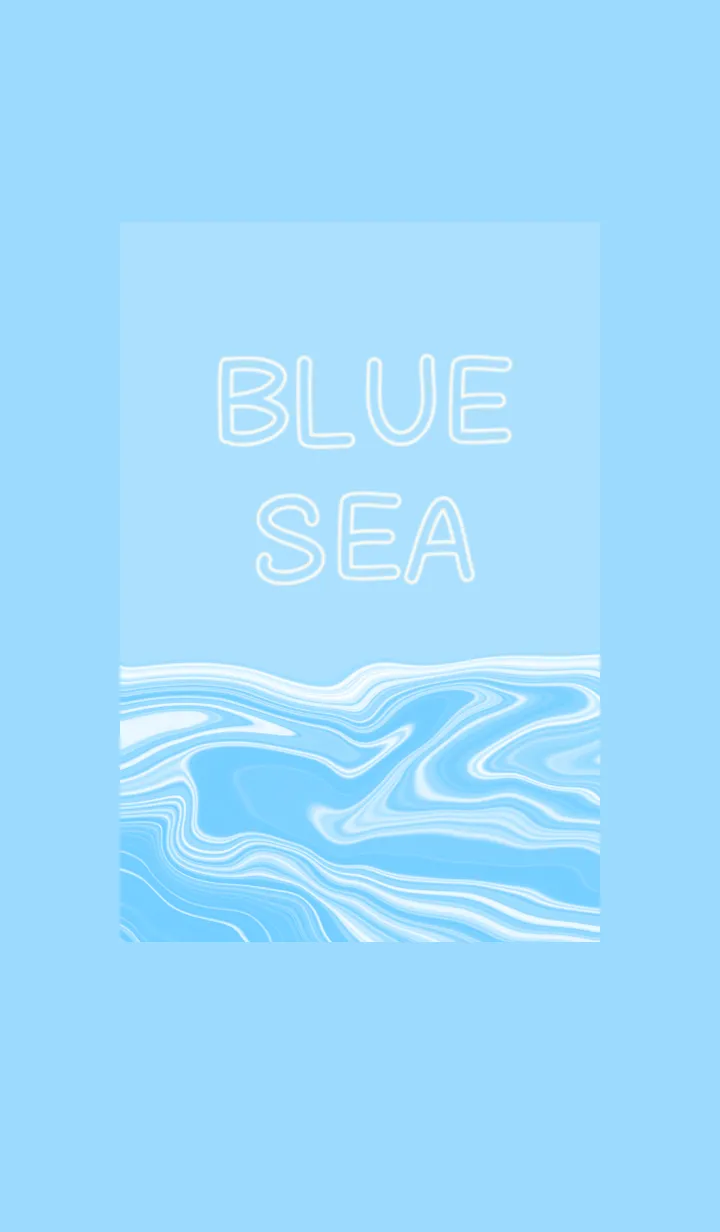 [LINE着せ替え] Sea - Blue Seaの画像1