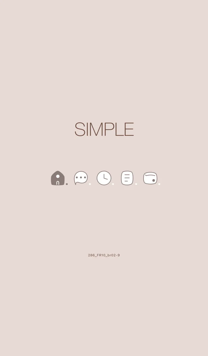 [LINE着せ替え] 286.10_ベージュ ブラウン2-9の画像1