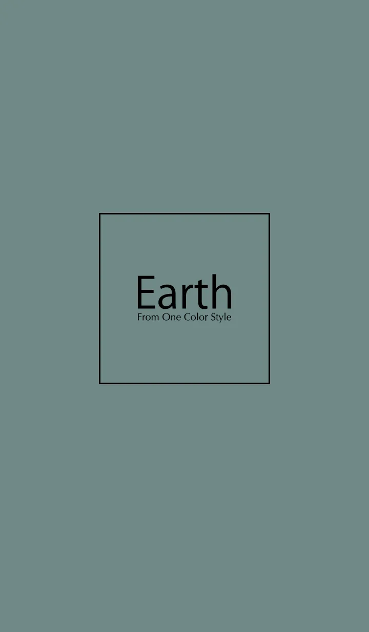 [LINE着せ替え] Earth ／アースモスグリーンの画像1