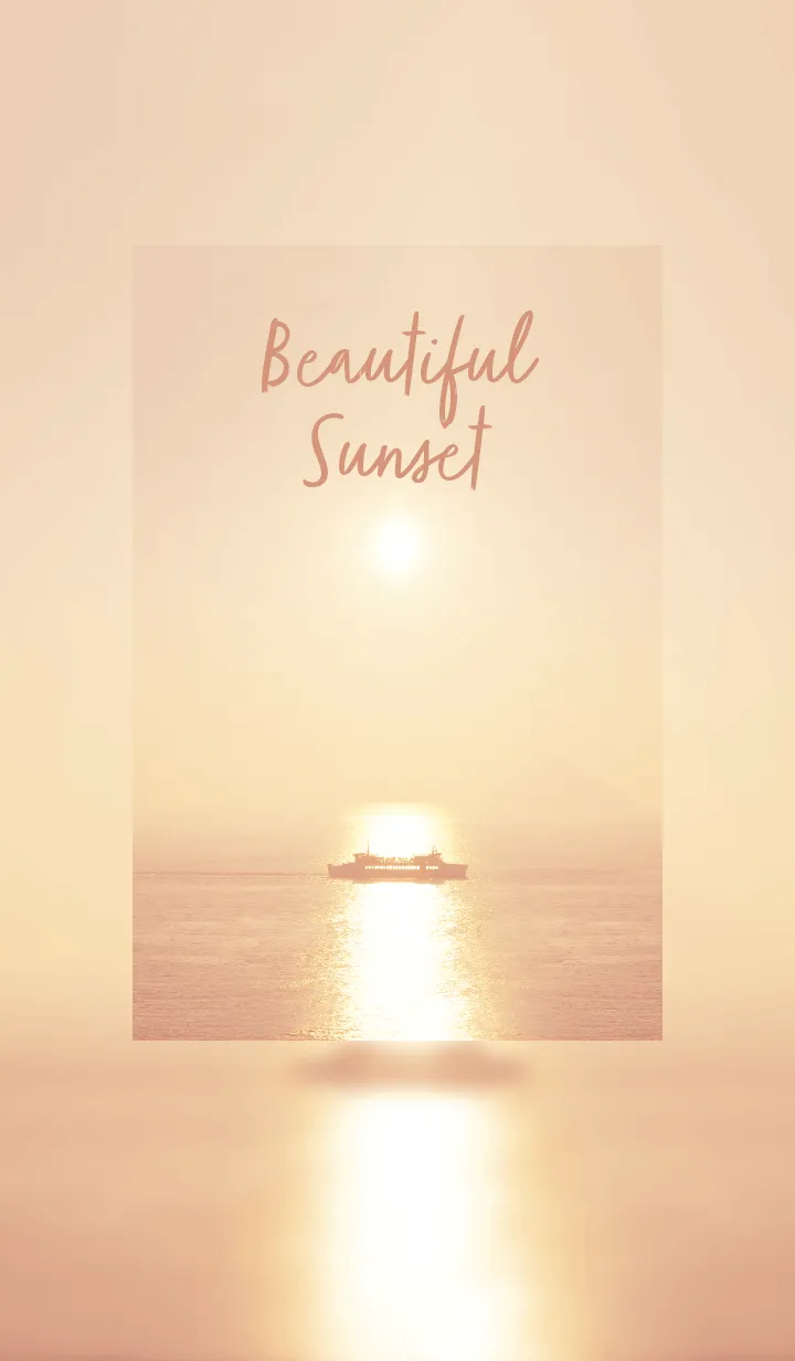美しい夕焼け Beautiful Sunset.Jの着せ替えメイン画像
