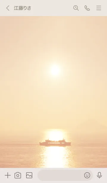 [LINE着せ替え] 美しい夕焼け Beautiful Sunset.Jの画像3