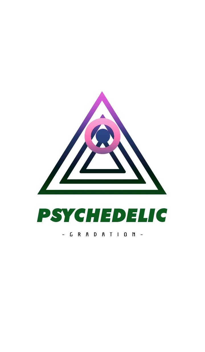 [LINE着せ替え] サイケデリック-グラデーション- 57の画像1