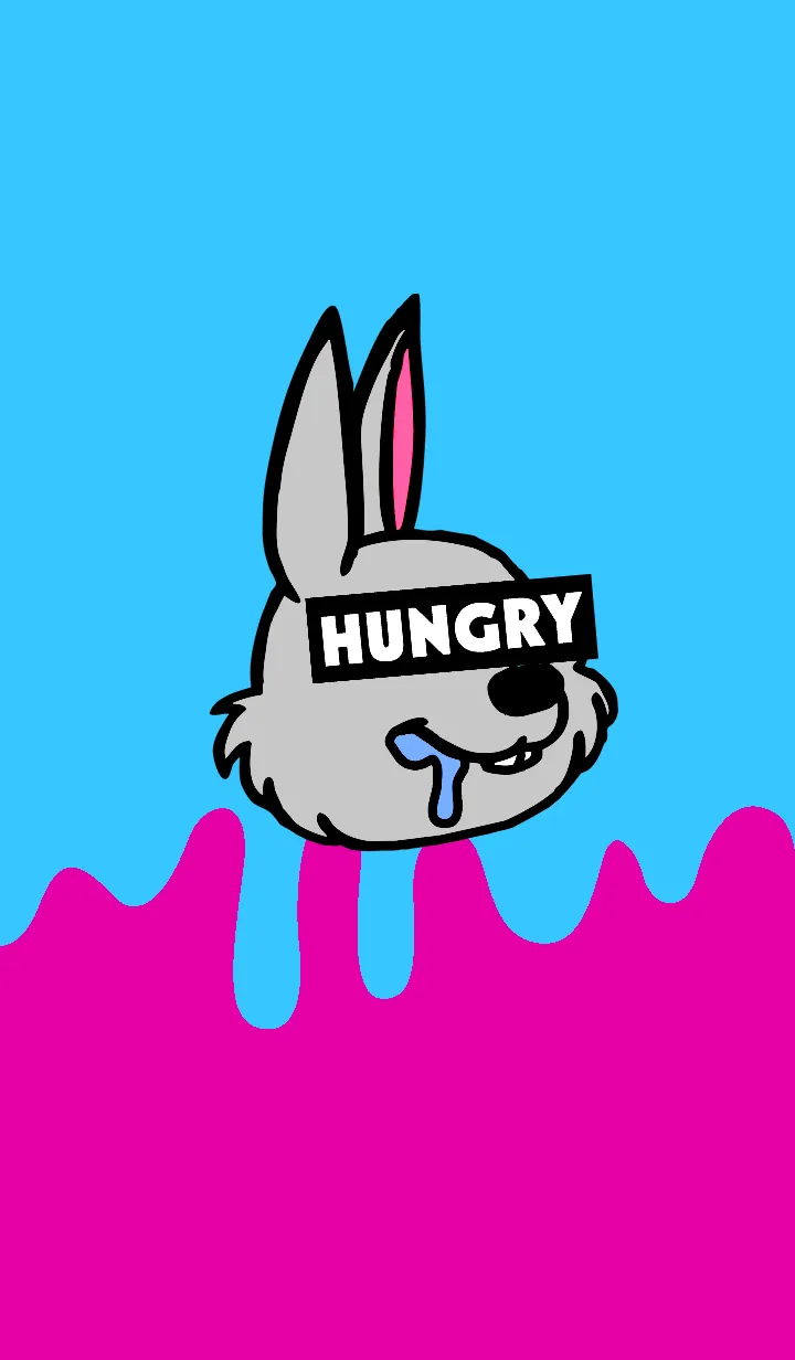 [LINE着せ替え] ハングリーラビット 35の画像1