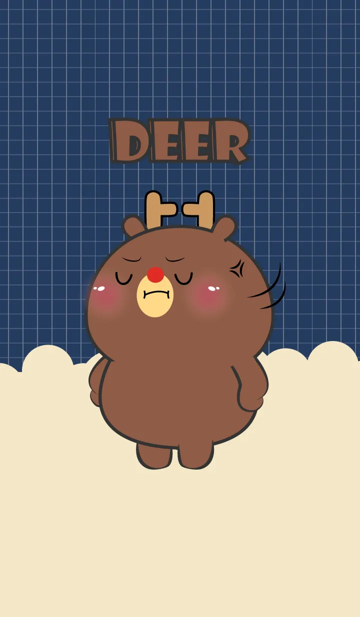 [LINE着せ替え] Little Angry Deer Theme (JP)の画像1