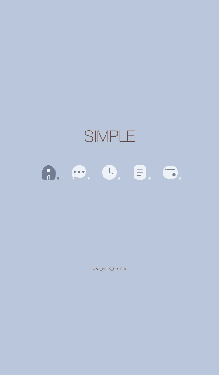 [LINE着せ替え] O87_13_ホワイトアッシュ ブラウン2-3の画像1