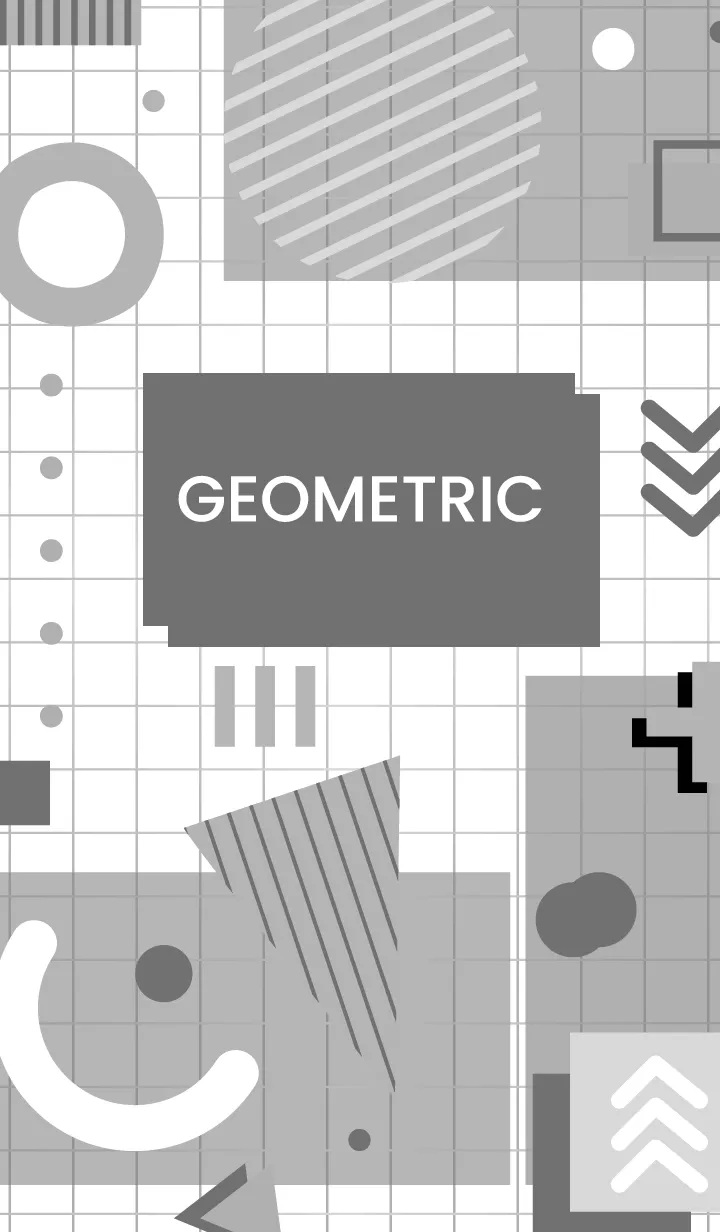 [LINE着せ替え] Line Flat Geometric 1.2の画像1