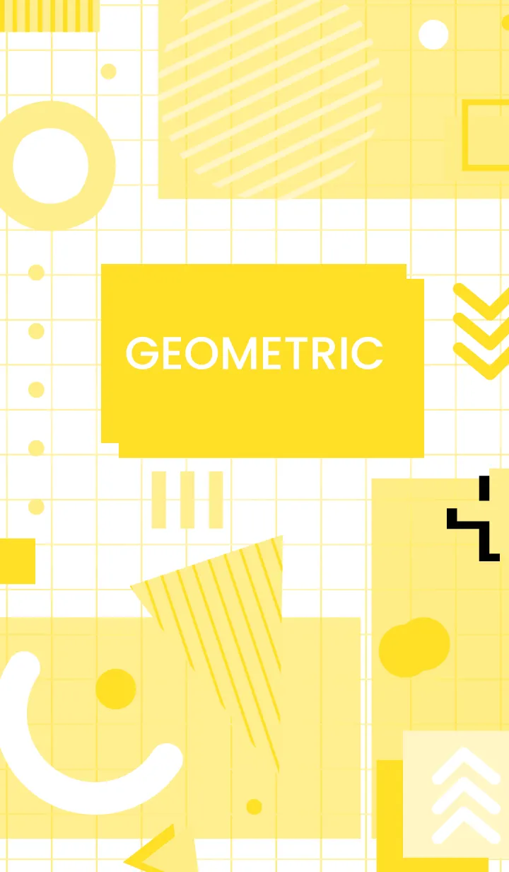 [LINE着せ替え] Line Flat Geometric 1.8の画像1