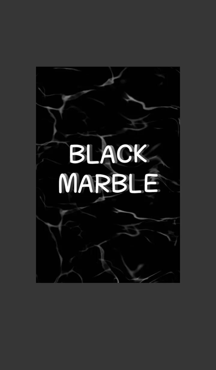 [LINE着せ替え] Marble - Black Marble 2の画像1