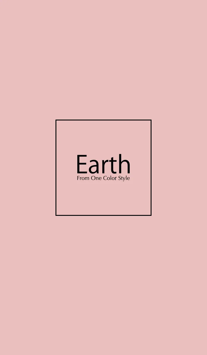 [LINE着せ替え] Earth ／アースピンクの画像1