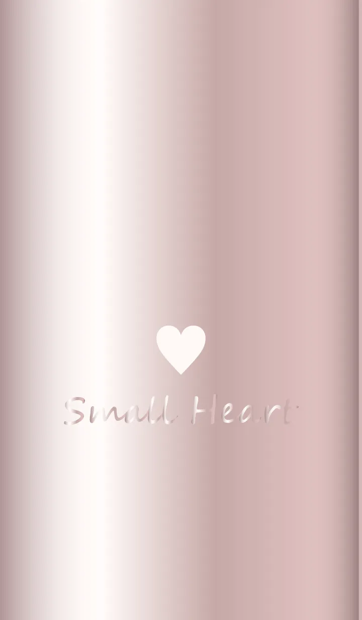 [LINE着せ替え] Small Heart *GlossyPink 12*の画像1