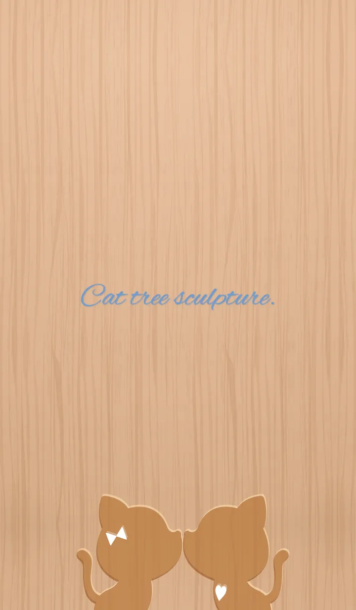 [LINE着せ替え] Cat tree sculpture 22の画像1