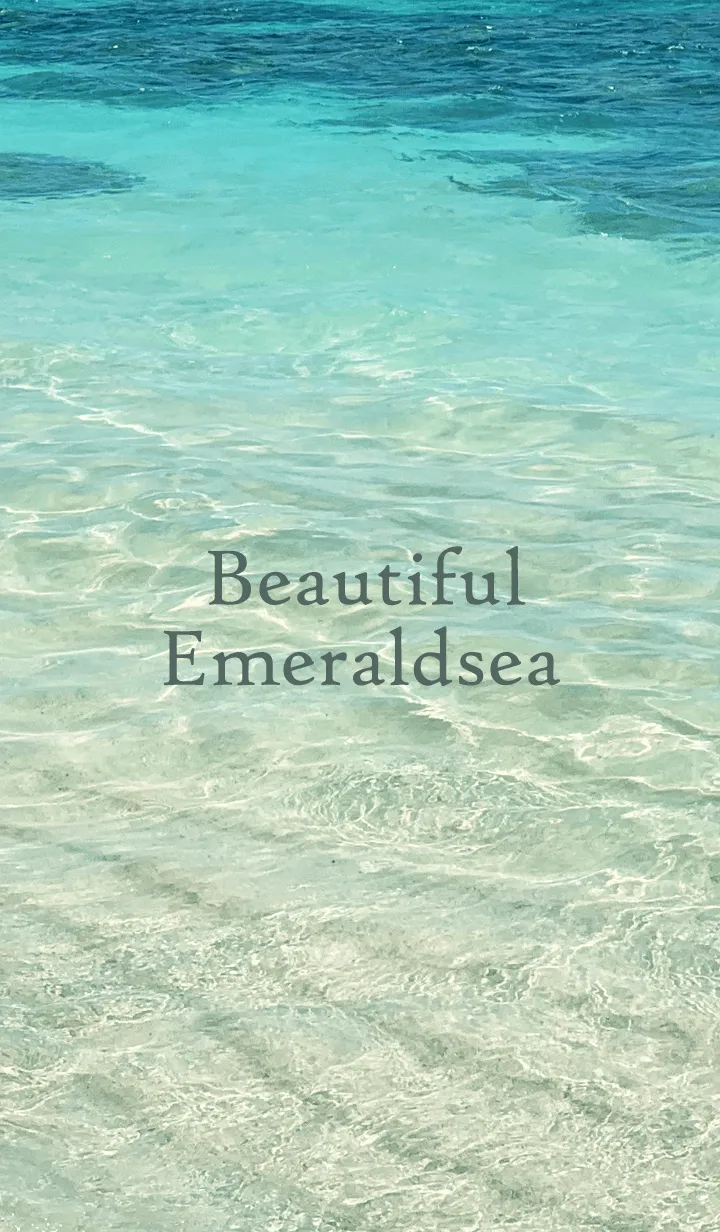 [LINE着せ替え] Beautiful-Emeraldsea MEKYM 30の画像1