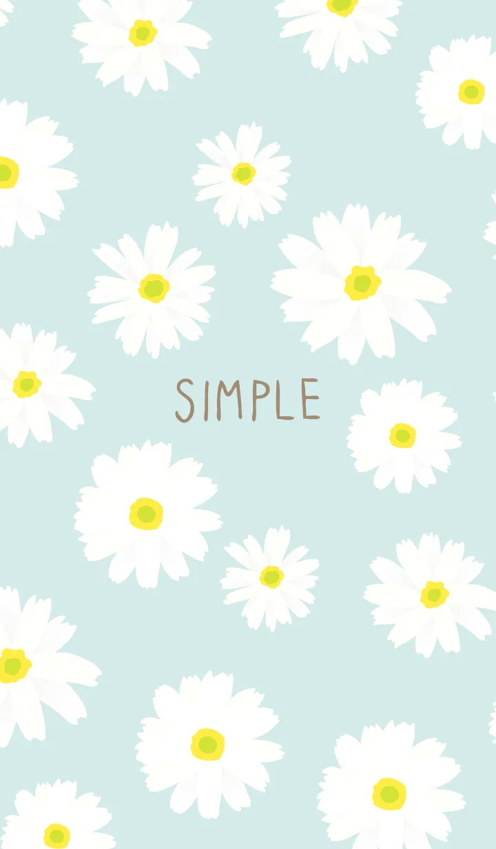 [LINE着せ替え] かわいい デイジーの画像1